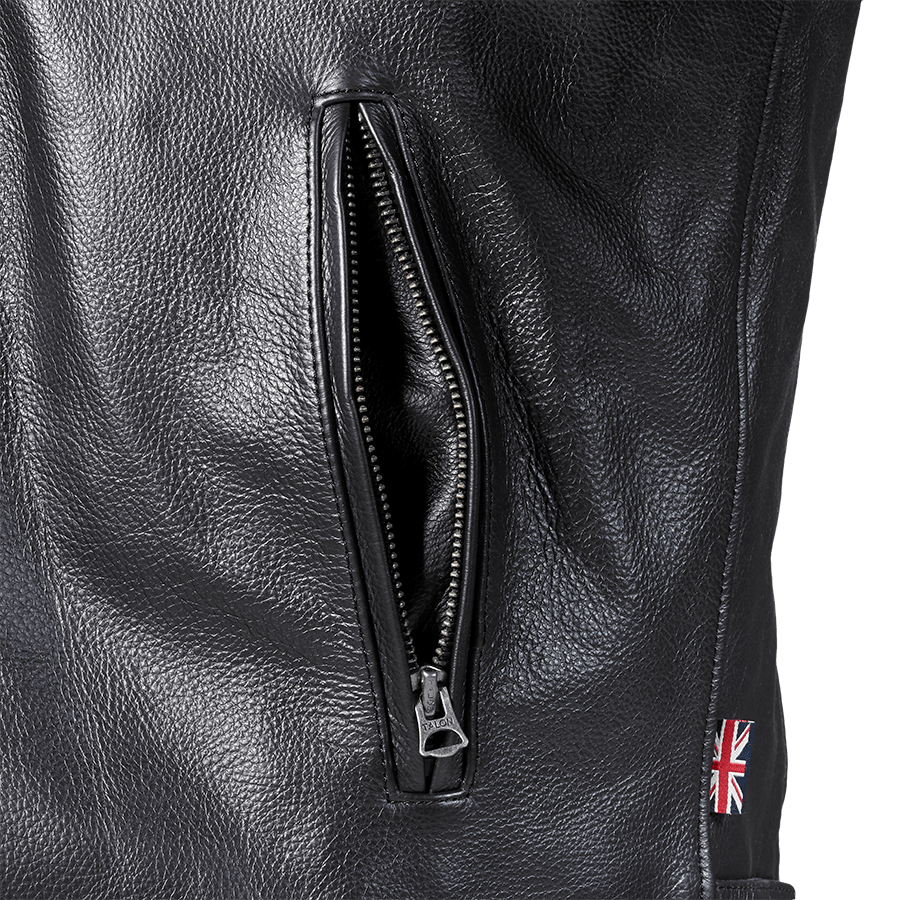 Men's Braddan Sport Black & Red Jacket | Motorcycle Clothing